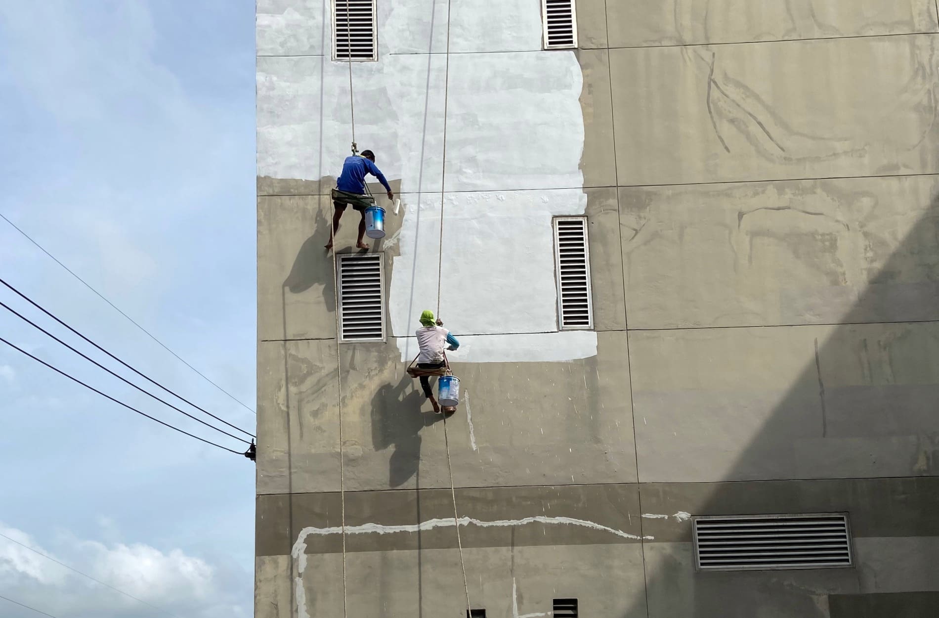 commercial exterior painting