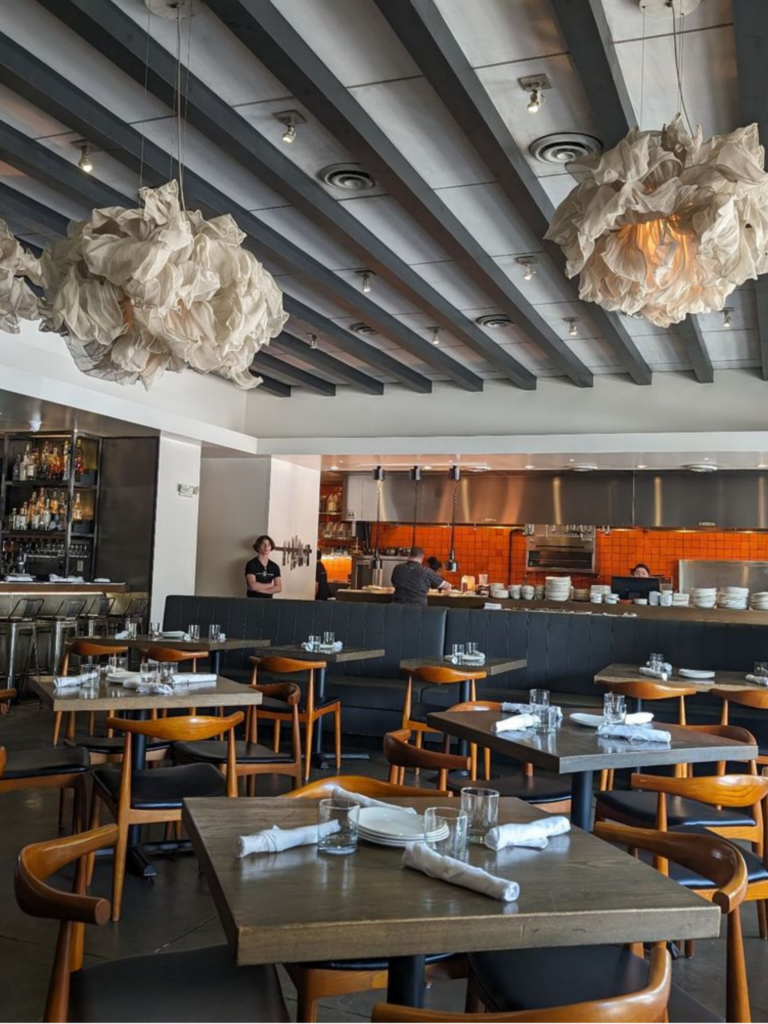 Freshly painted retail space in Richmond, VA