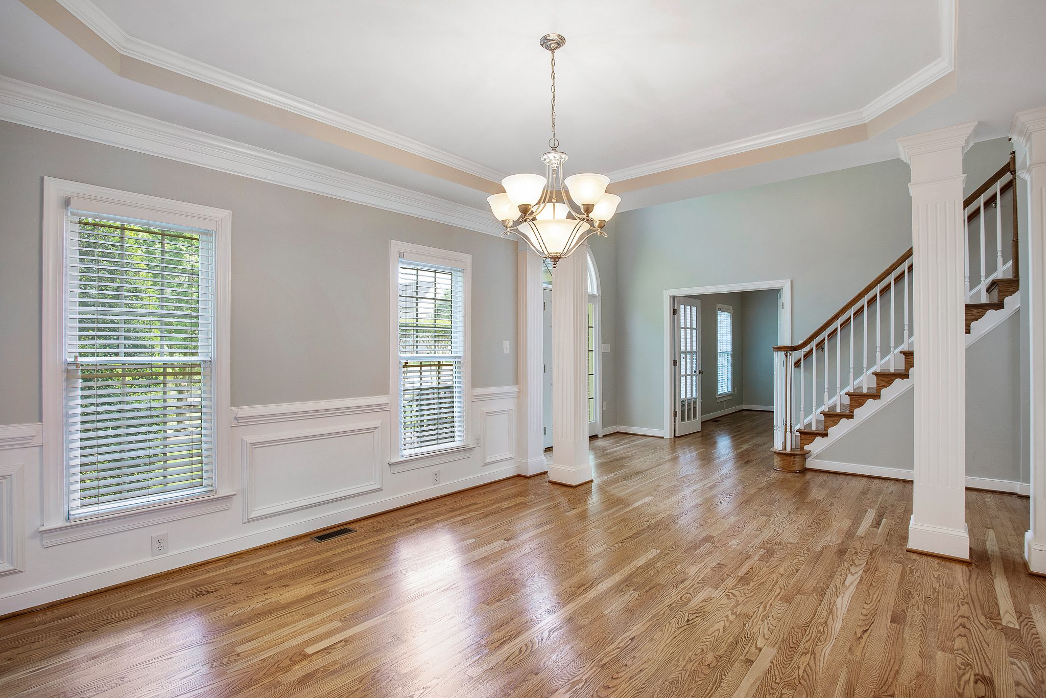 Freshly painted interior of home in Richmond, VA
