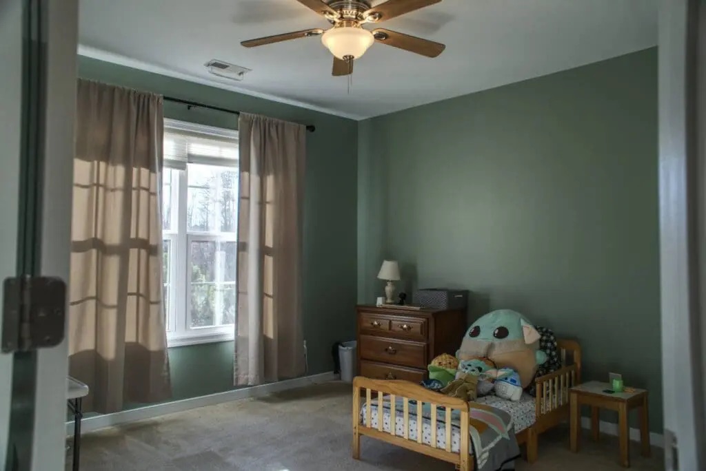 Freshly painted interior of home in Richmond, VA